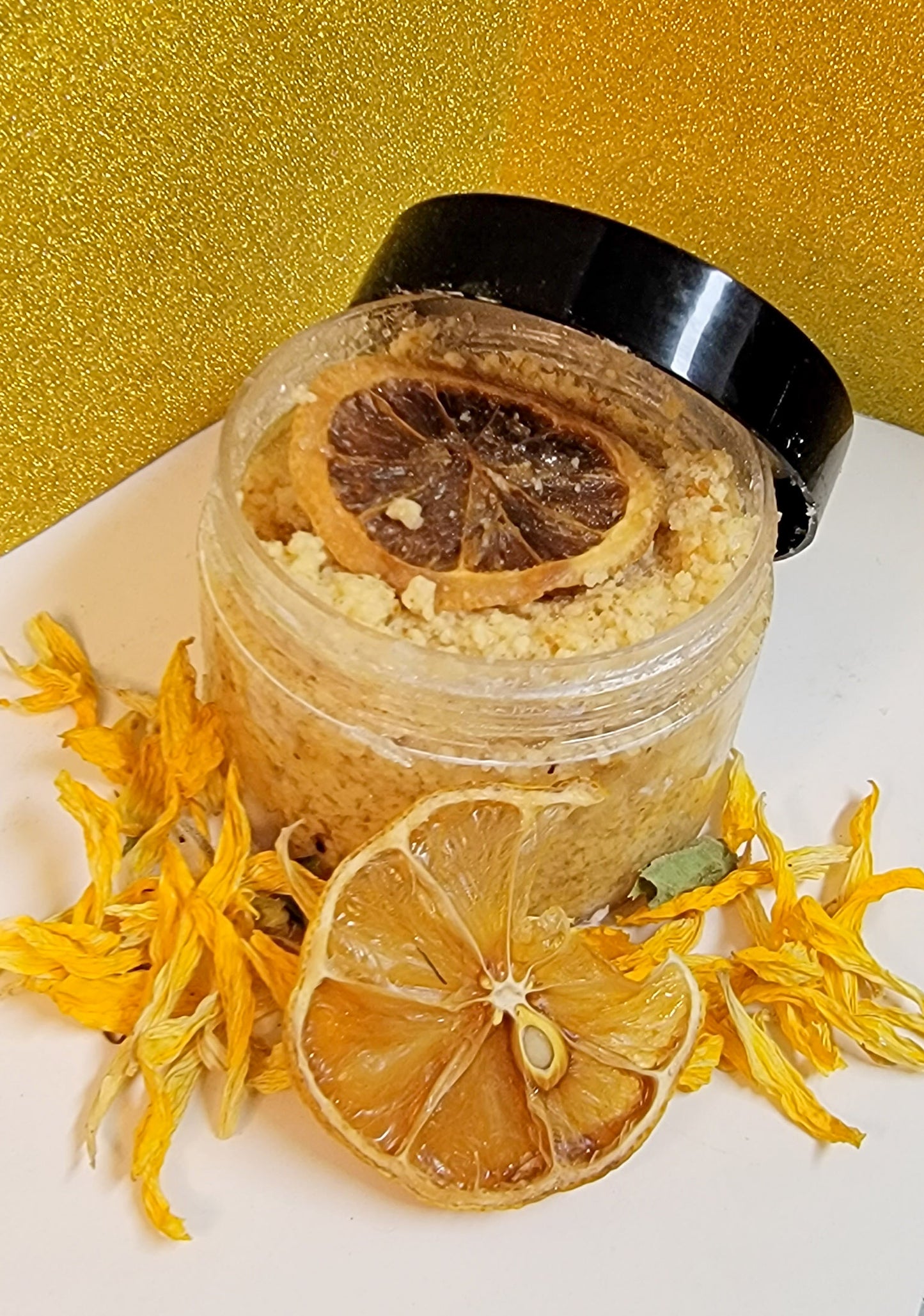 Lemon Sea Salt Hand and Foot Scrub