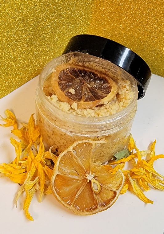 Lemon Sea Salt Hand and Foot Scrub